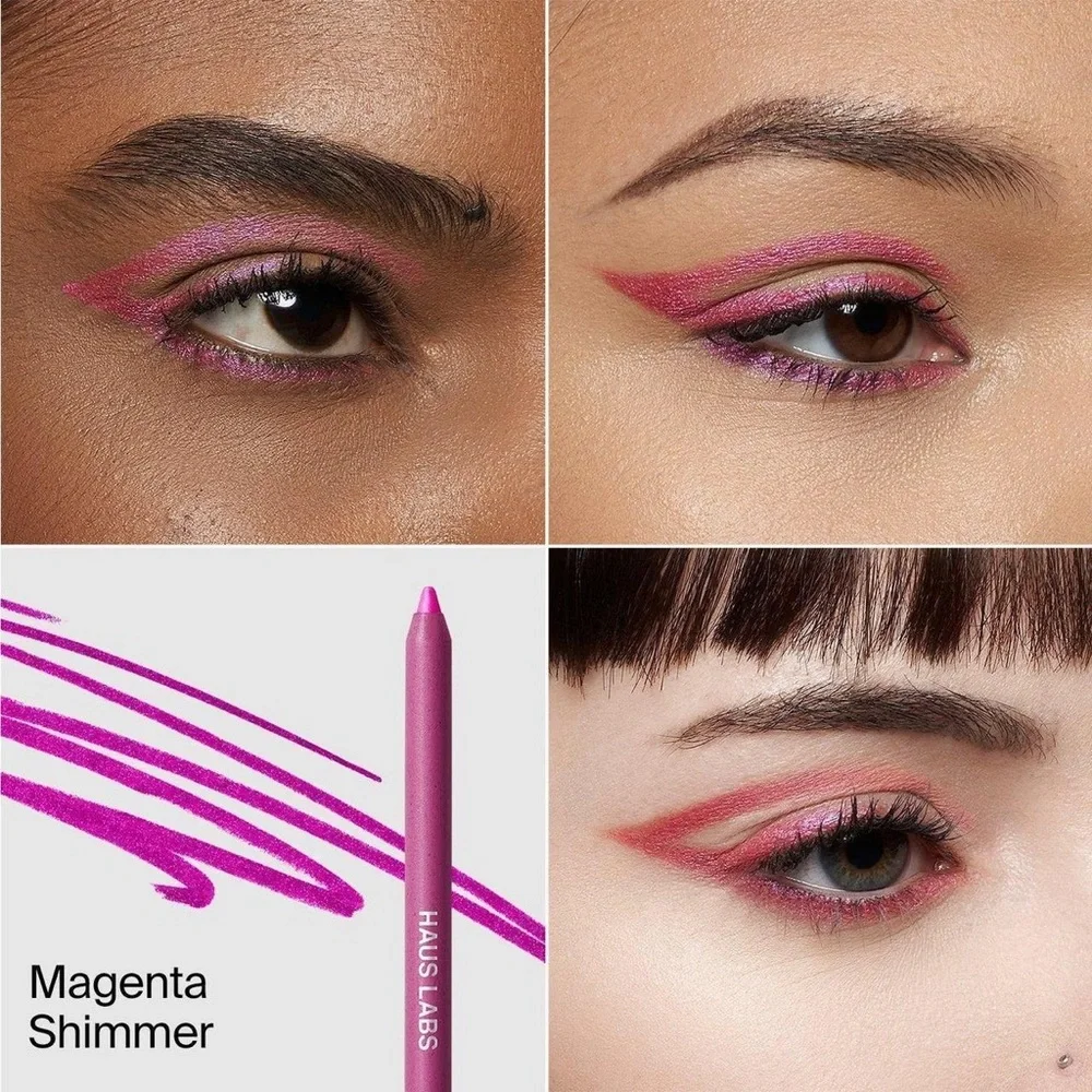 Haus Labs Optic Intensity Eco Eyeliner — Magenta Pink (shimmer)